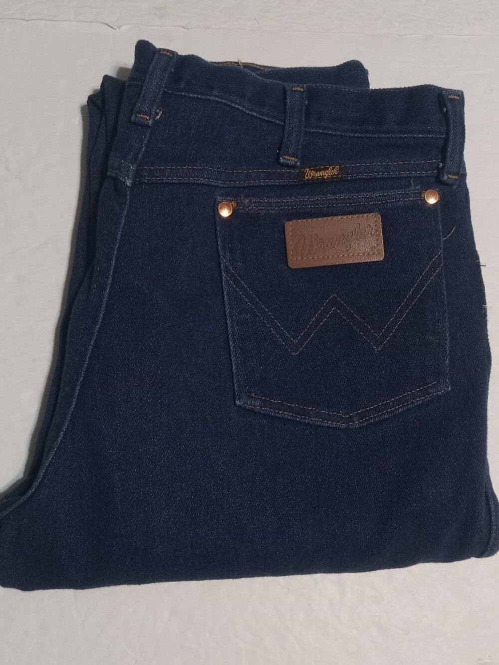Wrangler Men's Bootcut Stretch Blue Jeans 947STR